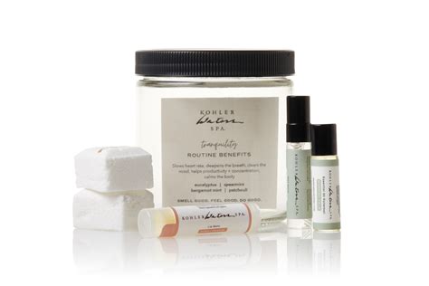 Kohler Waters Spa Ritual Kits 3 Scent Options Kohler Collection