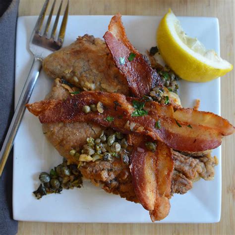 Shad Roe with Bacon and Capers Recipe - Andrew Zimmern