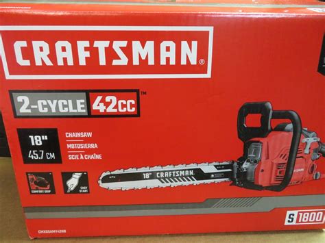 Craftsman Cmxgsamy42n8 S1800 42 Cc 2 Cycle 18 Gas Chainsaw