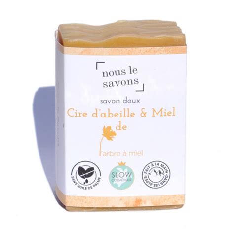 Savon Au Miel De Ch Taignier Et La Cire D Abeille Savons Au Miel