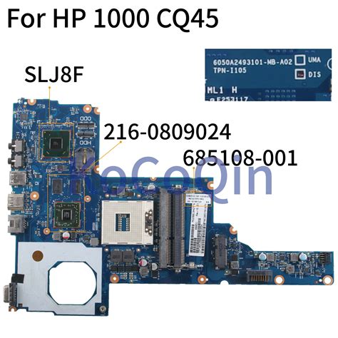 Kocoqin Placa M E Para Laptop Hp Cq Hd Hm Placa