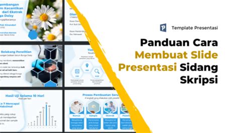 Detail Panduan Cara Membuat Slide Presentasi Sidang Skripsi Template Presentasi Powerpoint Ppt