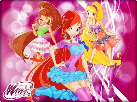 Season 5 Wallpaper Flora Stella Bloom The Winx Club Fan Art