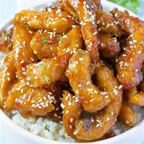 Honey Sesame Chicken Chinese Dinner Recipe With A Homemade Sauce