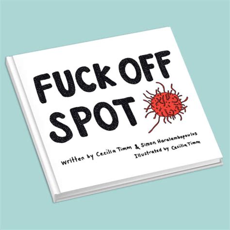 Hardcover Book FUCK OFF SPOT FUCK OFF SPOT