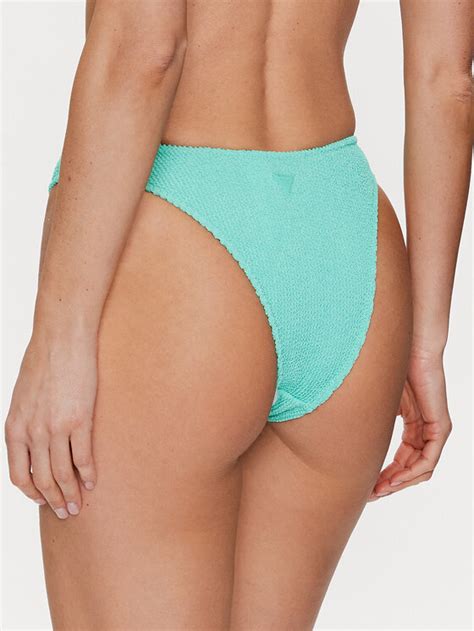 Guess Dół od bikini E3GO22 MC03P Turkusowy Modivo pl