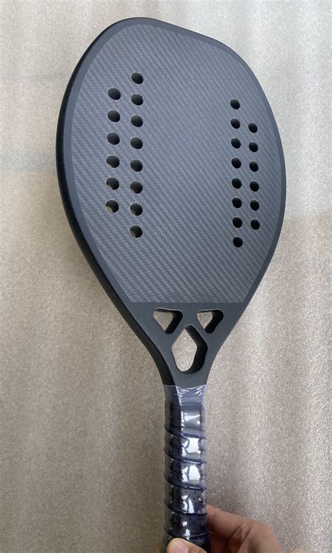 Custom Carbon Fiber K K K Beach Tennis Racket Paddle Tennis Racket