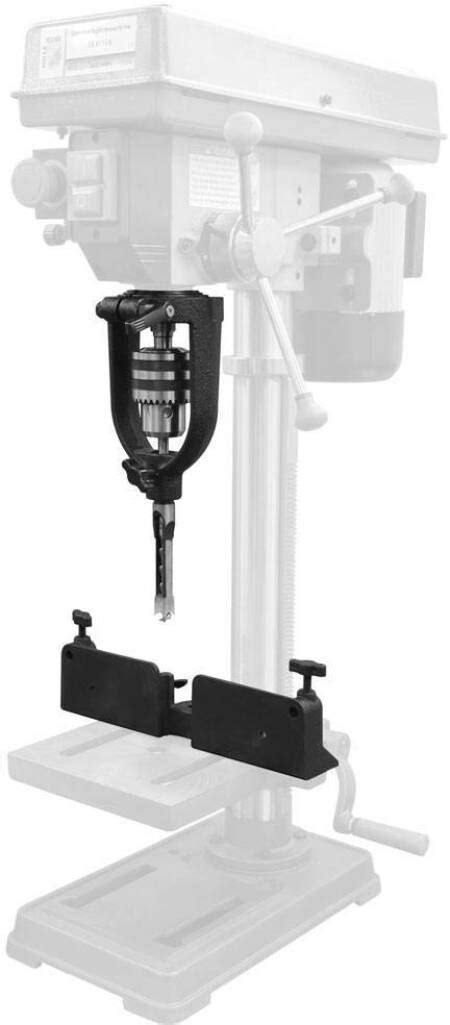 Dispositif De Mortaisage Holzmann Stm Sb Pour Perceuse Colonne