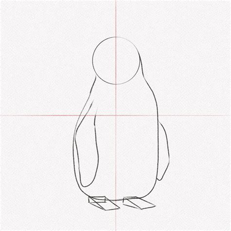 Wie Man Einen Pinguin Zeichnet Ein Schritt F R Schritt Kunst Tutorial