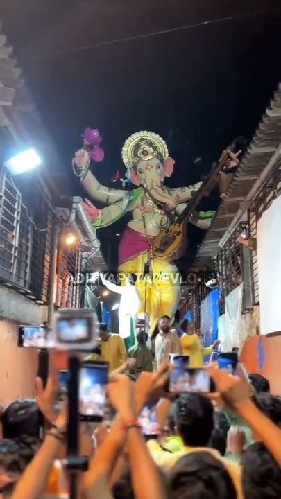 Kalachowki Cha Mahaganpati 2023 Chawl Madhun Entry Kartana😍 ️😀shorts