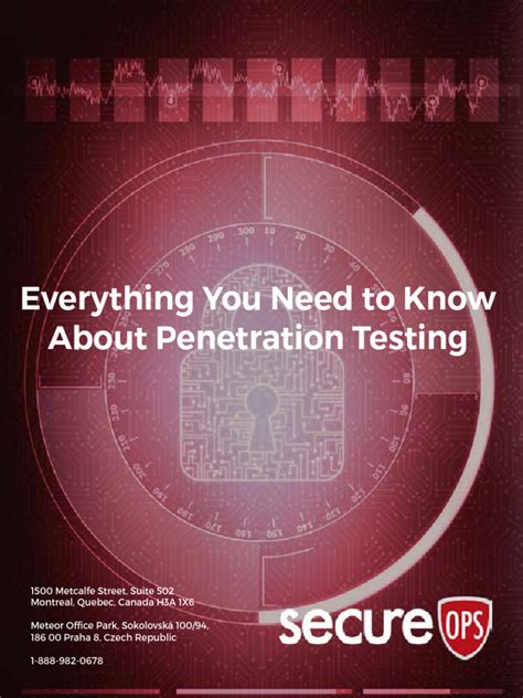 Secureops Types Of Penetration Testing V6 Pdf Penetration Test