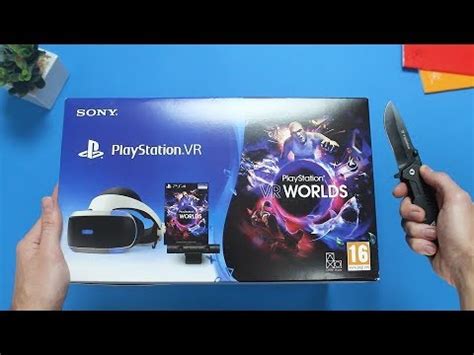 Sony PlayStation VR Unboxing Gameplay ASMR Unboxing YouTube