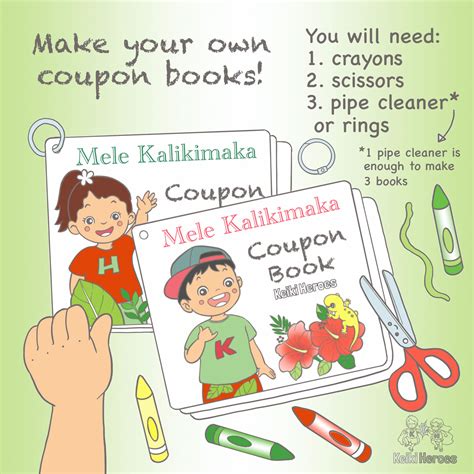 how to create a coupon book