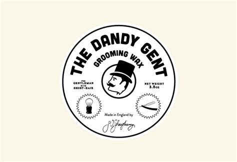 The Dandy Gent Identity Work Warwicka Design Art Direction