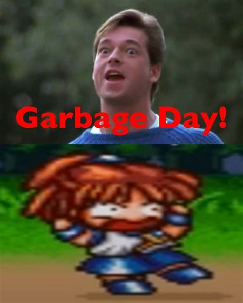 Garbage Day Meme #3 (Arle Nadja) by nicolevega14 on DeviantArt