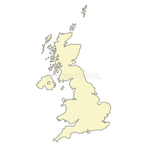 The United Kingdom of Great Britain and Northern Ireland Map, Detailed ...