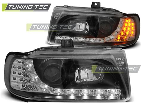 LED Tagfahrlicht Design Scheinwerfer für Seat Ibiza 6K Cordoba 93 99