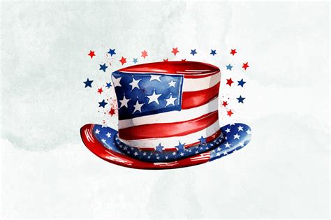 Th Of July Hat Sublimation Clipart By Bundlestshirt Thehungryjpeg