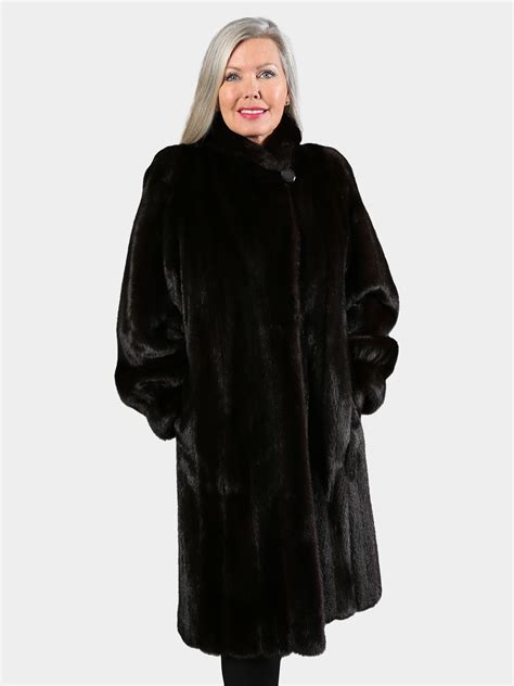 Ranch Female Mink Fur 7 8 Coat Women S Large Estate Furs