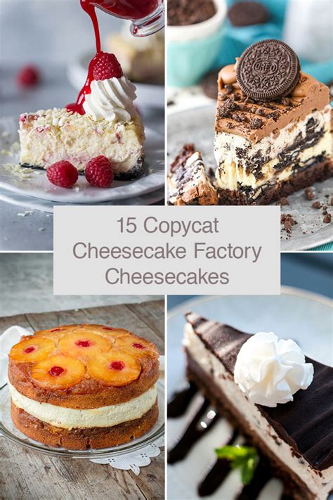 15 Best Cheesecake Factory Copycat Recipes How To Make Cheesecake