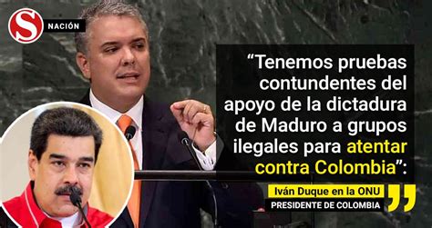 Iván Duque Abordó La Situación En Venezuela Durante Su Participación En Las Naciones Unidas