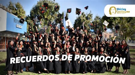 Recuerdos De Promoción Graduación Youtube