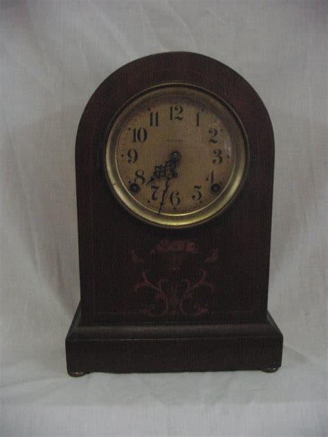 Seth Thomas Inlaid Mantle Clock ClockPrices