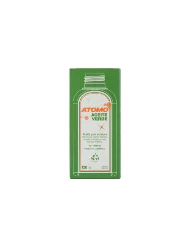 Atomo Aceite Verde X Ml En Proteger Salud