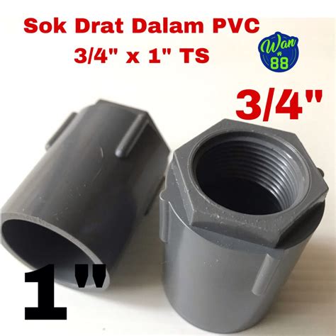 Jual Sok Drat Dalam Pvc X Ts Langgeng Shopee Indonesia