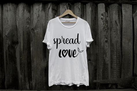 Spread Love Svg T Shirt Design Graphic By Ujjal Mia · Creative Fabrica