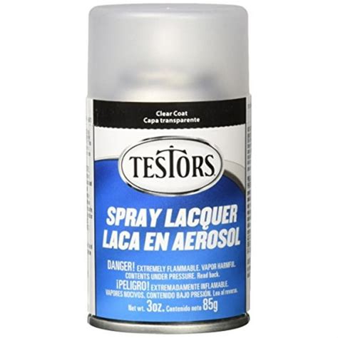 Testors Gloss Clear Spray Paint 3 Oz