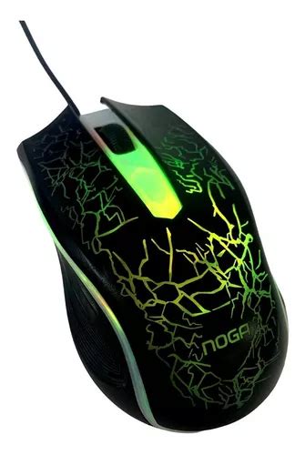 Mouse Noga Gamer Retroiluminado Rgb 1500 Dpi Stormer St 068