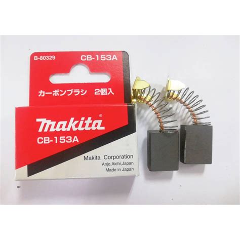 แปรงถ่าน Makita Cb 153a Cb 153 Cb 152 ฺb 80329 ของแท้ 1 ชุดมี 2 ชิ้น Shopee Thailand