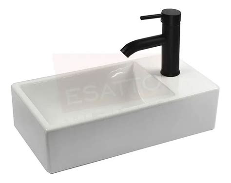 1 Esatto Paquete Mini Grand N Lavabo Llave Negra Y Desagües Meses