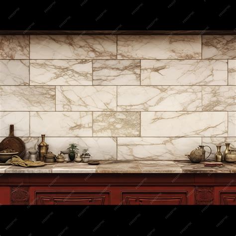 Premium AI Image | tile kitchen texture