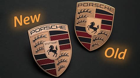 The horse logo of Porsche has been updated - Online graphic design magazine