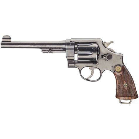 Smith Wesson Mark Ii Hand Ejector Nd Model Auctions Price