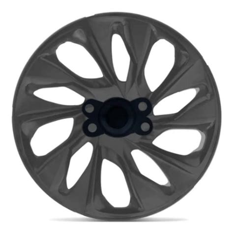 Jg Calotas Esportiva Preto Fosco Aro 13 Fiat Uno 95 96 97 98