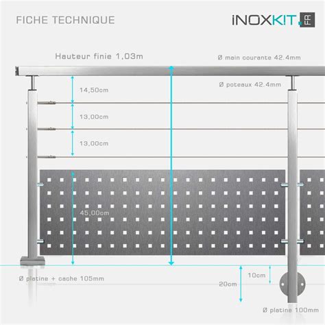 Garde Corps Filet Inox Inoxkit Filet De Corde En Acier Inoxydable