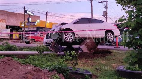 Ebrio Conductor Provoca Aparatoso Accidente En Libramiento El Sol De