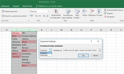 Jak V Excelu Naj T Duplicity Porad Me P Ehledn A Srozumiteln