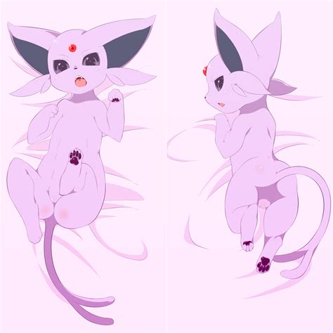 Rule 34 Ass Eeveelution Espeon Feral Hindpaw Lying Mammal Nintendo On Back Open Mouth Pawpads