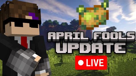 Playing The Minecraft April Fools Snapshot Youtube