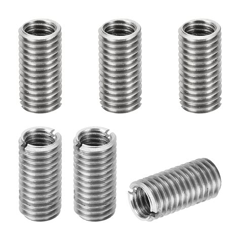 PATIKIL Thread Adapters Sleeve Reducing Nut 6 Pcs M10 1 5 Male To M8 1