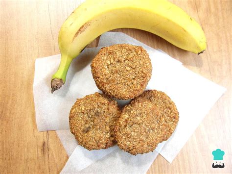 Ⓥharina De Avena Y Plátano Al Horno Vegana Receta Saludable