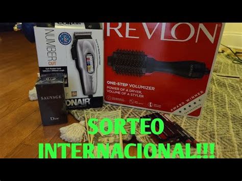 Sorteo Internacional CERRADO YouTube