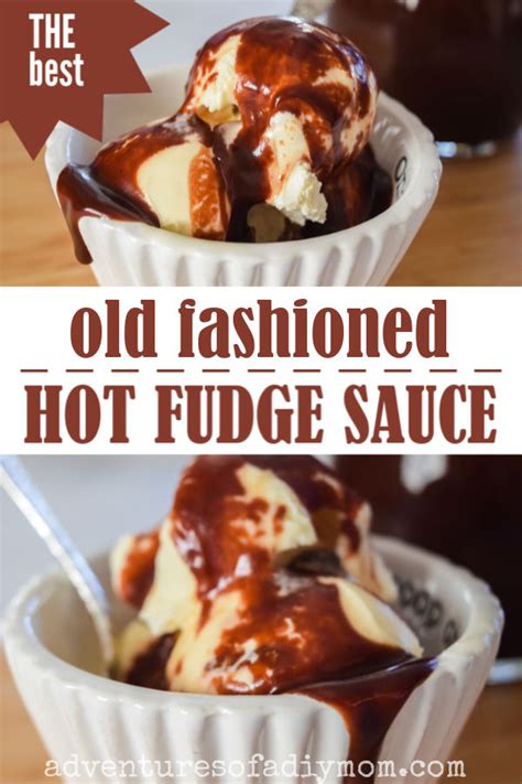 Homemade Hot Fudge Sauce Adventures Of A Diy Mom