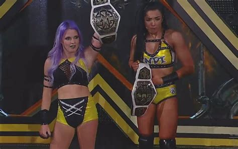 Candice Lerae And Indi Hartwell Win Wwe Nxt Womens Tag Team Titles