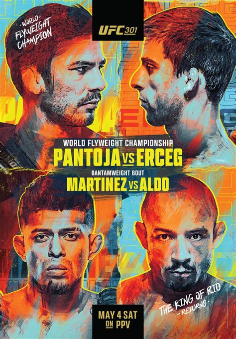 Official Ufc Pantoja Vs Erceg Live Discussion Thread R Mma