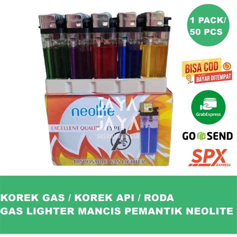 Jual KOREK GAS KOREK API RODA GAS LIGHTER MANCIS PEMANTIK NEOLITE